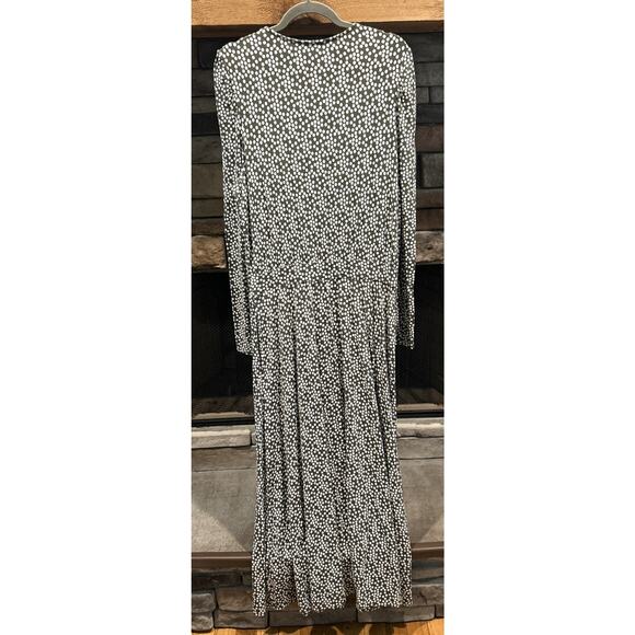 Women’s BODEN Olive Green Polka Dots Maxi Dress Size 8 R *C6 - Picture 5 of 5